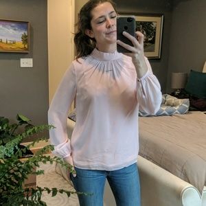 Ted Baker Pink Silk Blouse